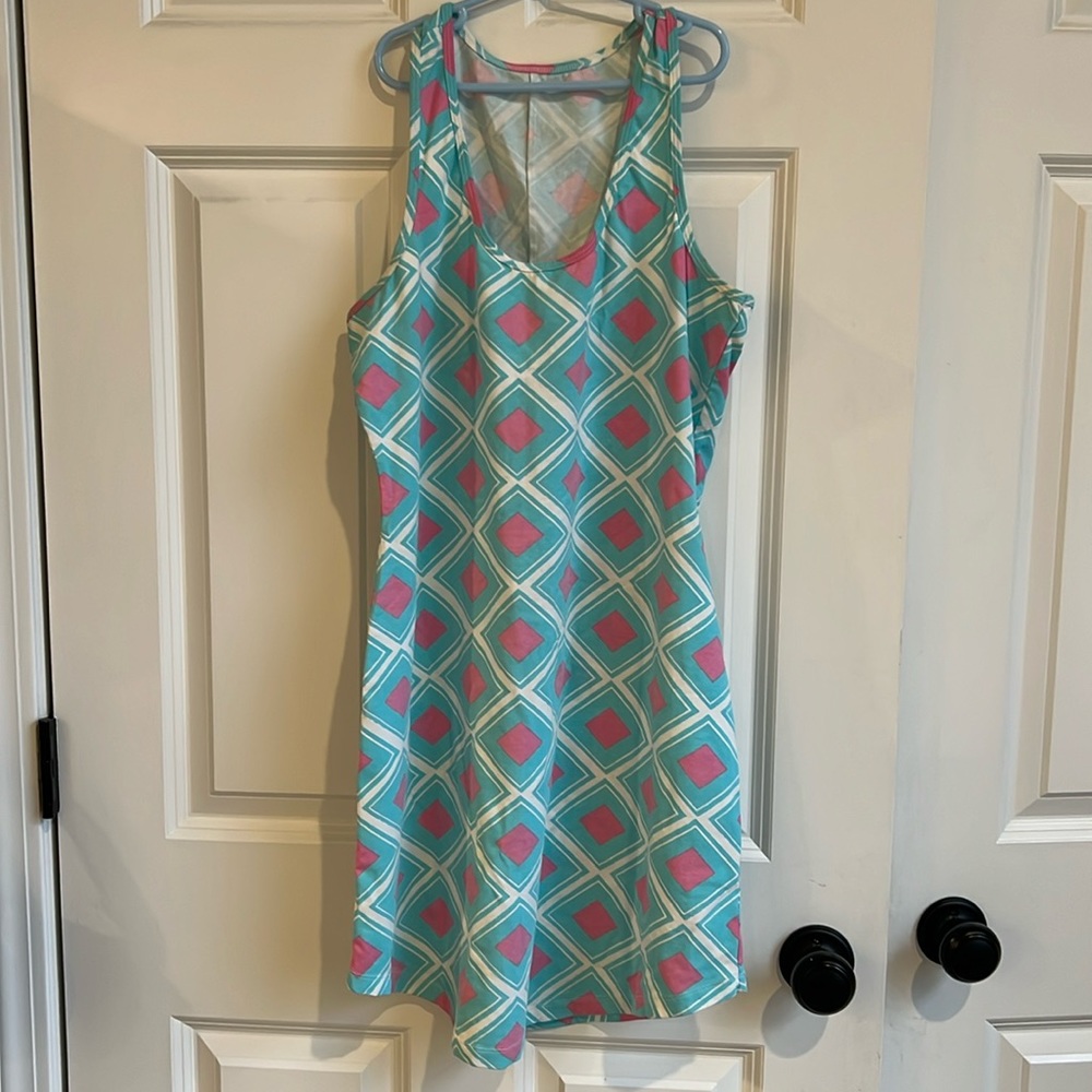 Mahi gold tank dress